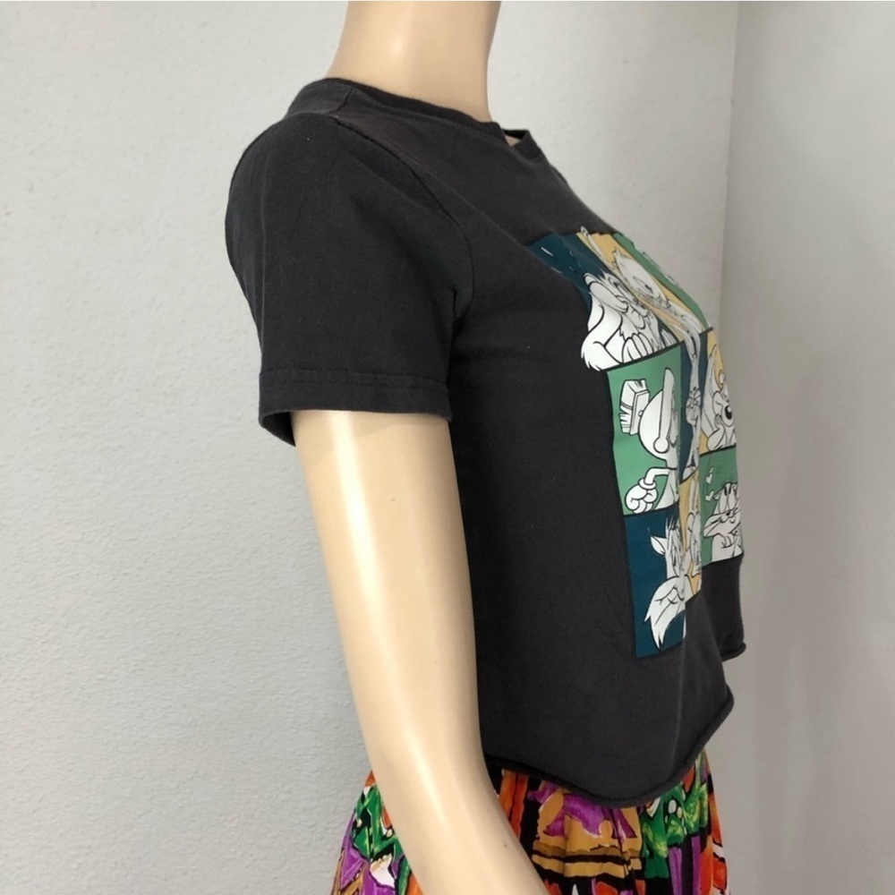 LOONEY TUNES and all related characters and elements & WBE(20s) T-shirt crop top - Picture 7 of 12